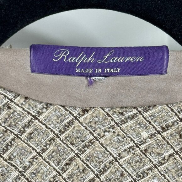 Ralph Lauren Purple Label Made in Italy Cardigan – Luxurious Open Front Sweater - Picture 4 of 8